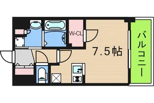 SOFIA住吉大社【9階】の間取り