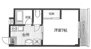 メゾン井沢パートI【1階】の間取り