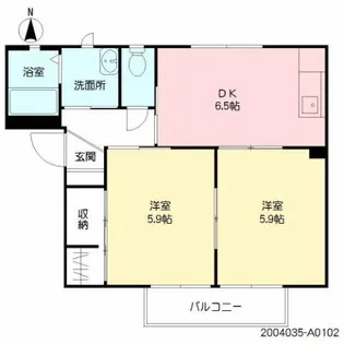 ANTYS【1階】の間取り