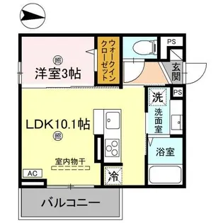 KOHRYU【3階】の間取り