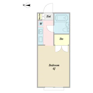 Luminous国分寺A【1階】の間取り