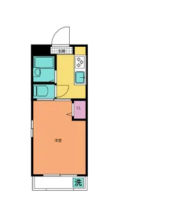大分ユースコーポ【3階】の間取り