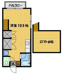 シャル夢III【1階】の間取り