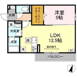 WISE SQUARE【1階】の間取り