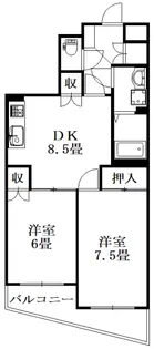 EXE古川【4階】の間取り