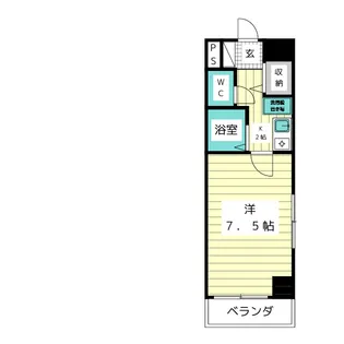 高針ビル【4階】の間取り