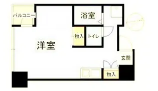 メゾンドソレイユ【8階】の間取り