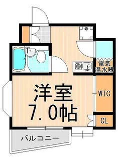 プランドール梅島【3階】の間取り