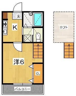 メゾン・ド・プラージュ【1階】の間取り