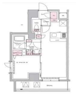 シーフォルムネクスト向島【5階】の間取り