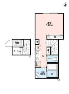 RIOVA北千住の間取り