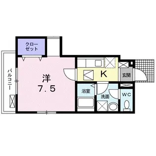 プリマベーラ B【1階】の間取り