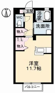 メゾン・オリーブ【2階】の間取り