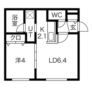 Premier Soleil 発寒【1階】の間取り