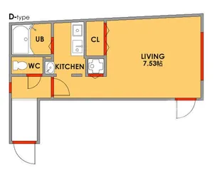 MODULOR小豆沢公園【4階】の間取り