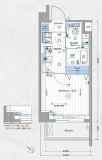 ヴォーガコルテ横濱青葉【2階】の間取り