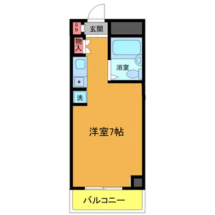 ジュメイラ千葉【5階】の間取り