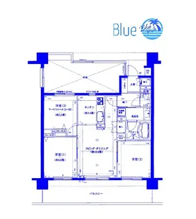 クリオ川崎鋼管通【4階】の間取り