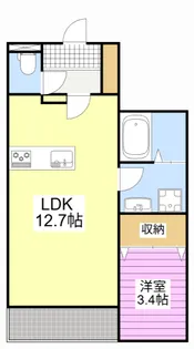 THEI【5階】の間取り