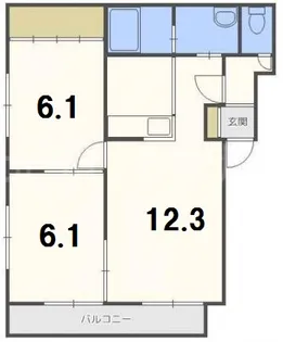 グランメールアーバンI【3階】の間取り