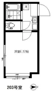 グリーン春日【2階】の間取り