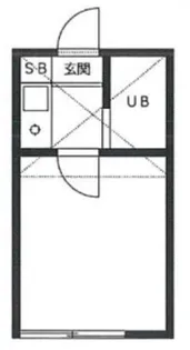 第7紀州ハイツ【2階】の間取り