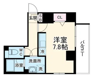 MAXIV武蔵新城TRE【2階】の間取り