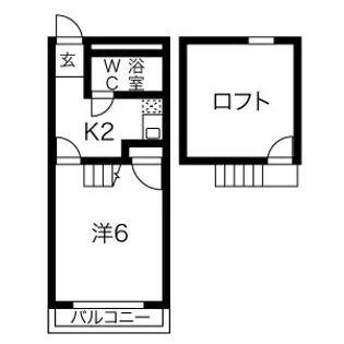 ドリーミーロード玉村A【2階】の間取り