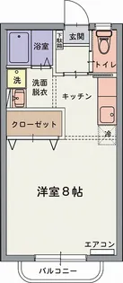 レティシア【2階】の間取り