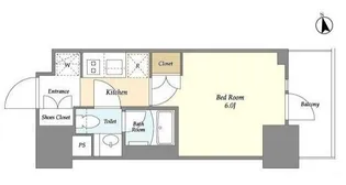 オーキッドレジデンス品川中延【5階】の間取り