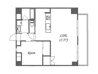 I Cube弁天町【2階】の間取り