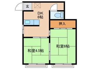 宮崎マンション【3階】の間取り