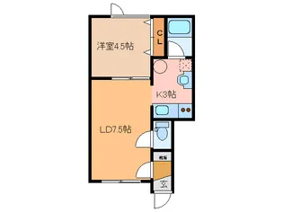 OakVIII【1階】の間取り