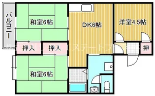 アビタ吉身A【2階】の間取り
