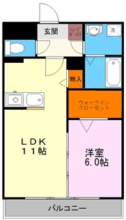 SEPT近見【3階】の間取り
