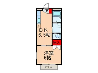 スティーラ 富士見【1階】の間取り