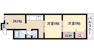 YMマンション【4階】の間取り