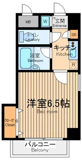 スパシエ府中駅前【4階】の間取り