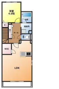 ハウスムラタII【2階】の間取り