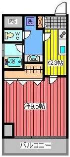 URBAN SELECT 川口並木【10階】の間取り