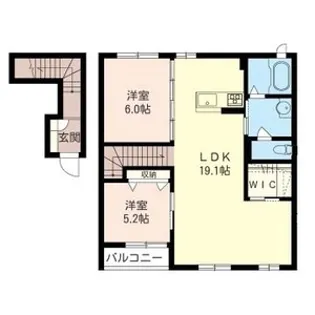 Splen deur【1階】の間取り