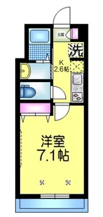 コーポJIN【1階】の間取り