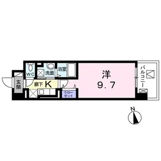 Bella Vista 西東京【6階】の間取り