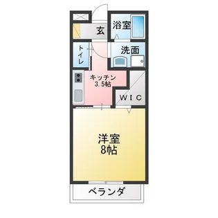 メゾンアール本町【2階】の間取り