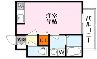 セジュールIHARA【2階】の間取り