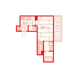 リヒトウィーン【2階】の間取り