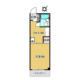 梨苑マンション【2階】の間取り