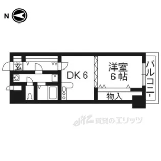 宮之阪ウェーブ【3階】の間取り