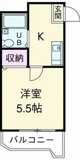 コパーズアプト港南VIパートII【3階】の間取り