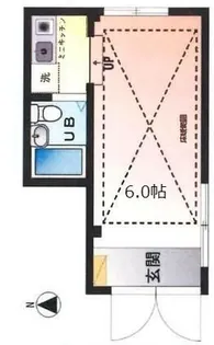 堀船マンション【2階】の間取り